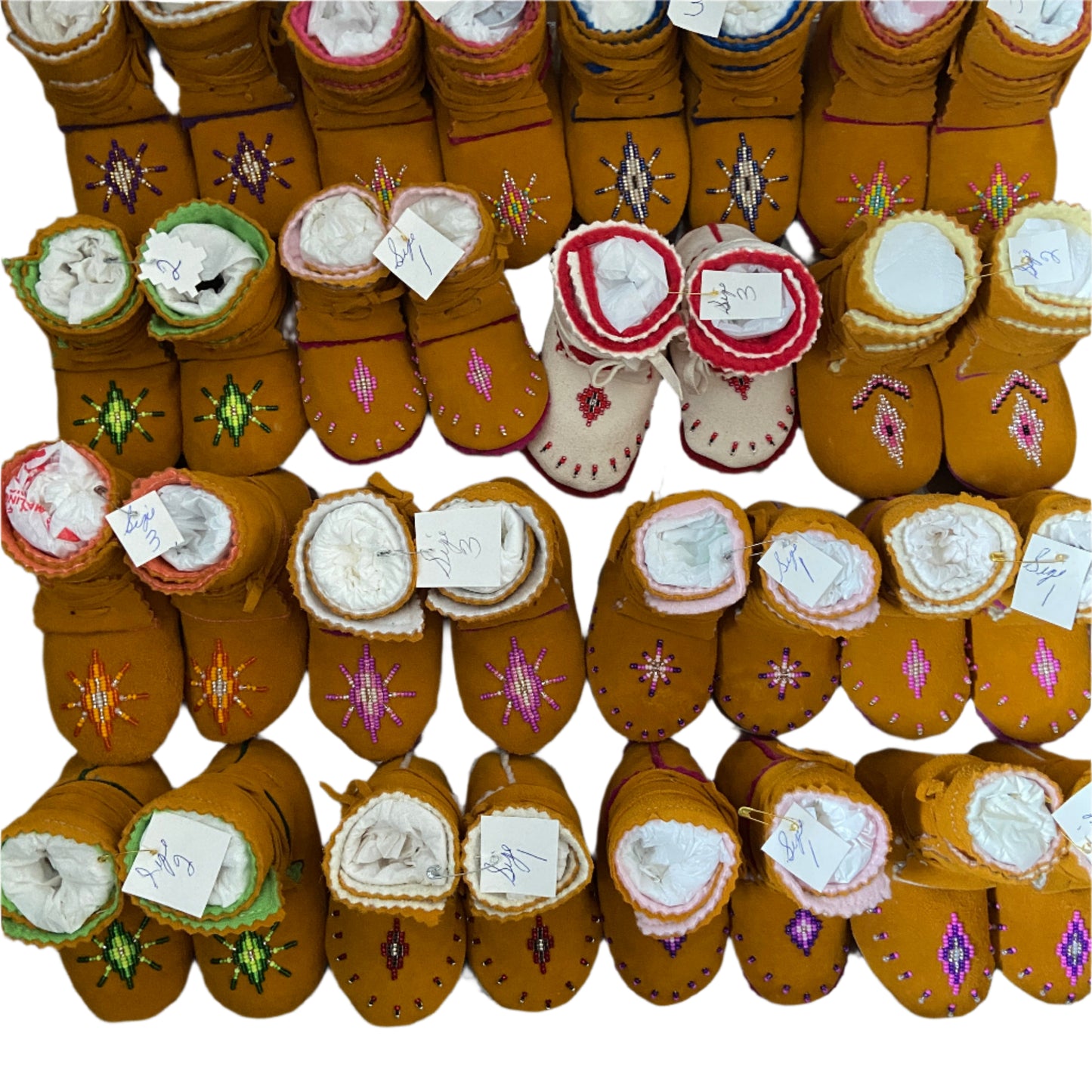 Mocassins et écharpes de portage pour bébé