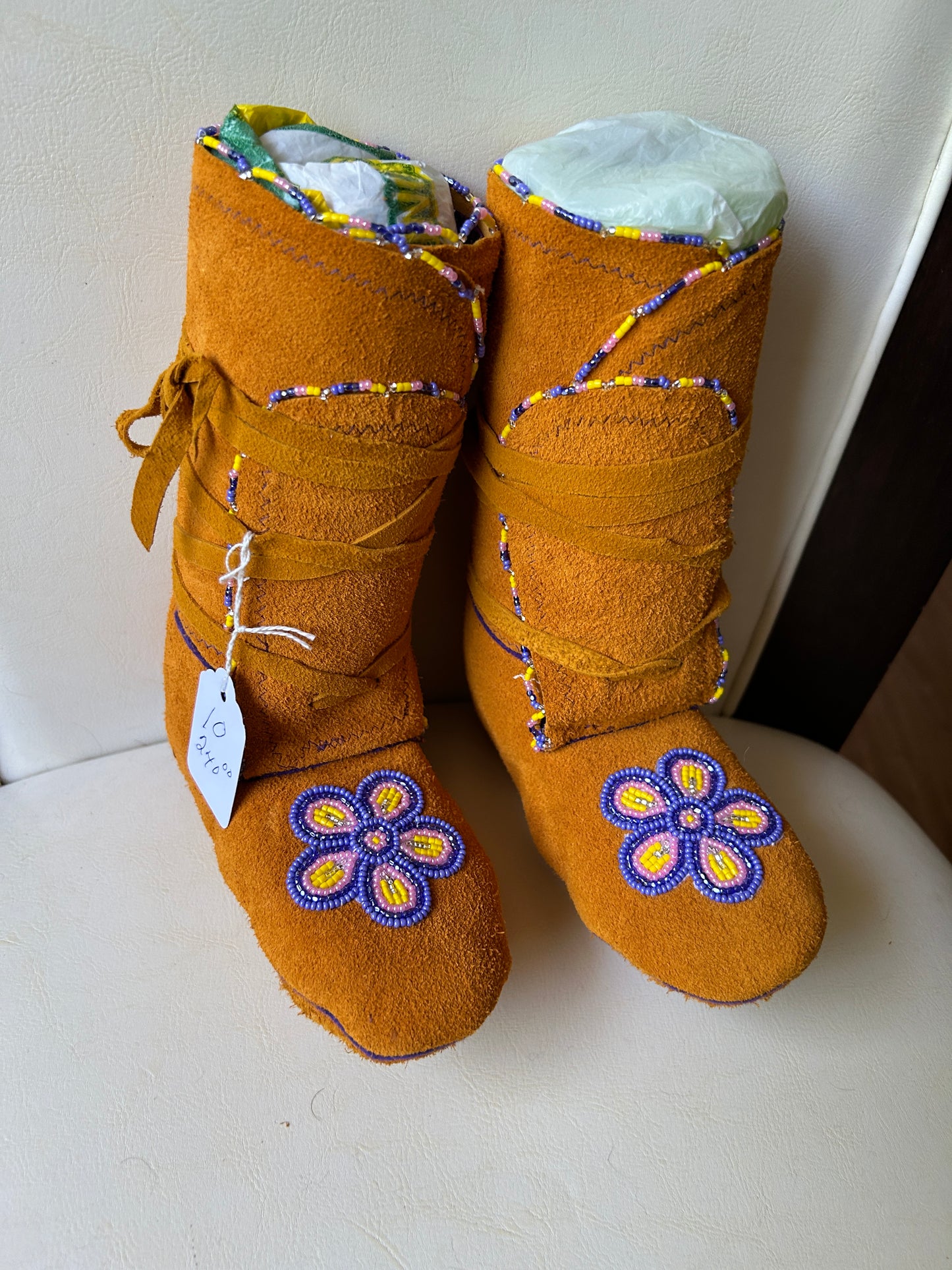Handmade Baby Moccasin High-Tops