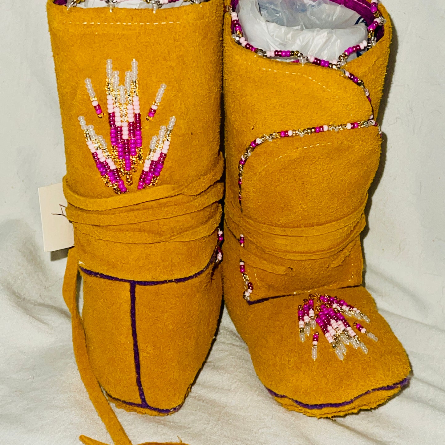 Handmade Baby Moccasin High-Tops