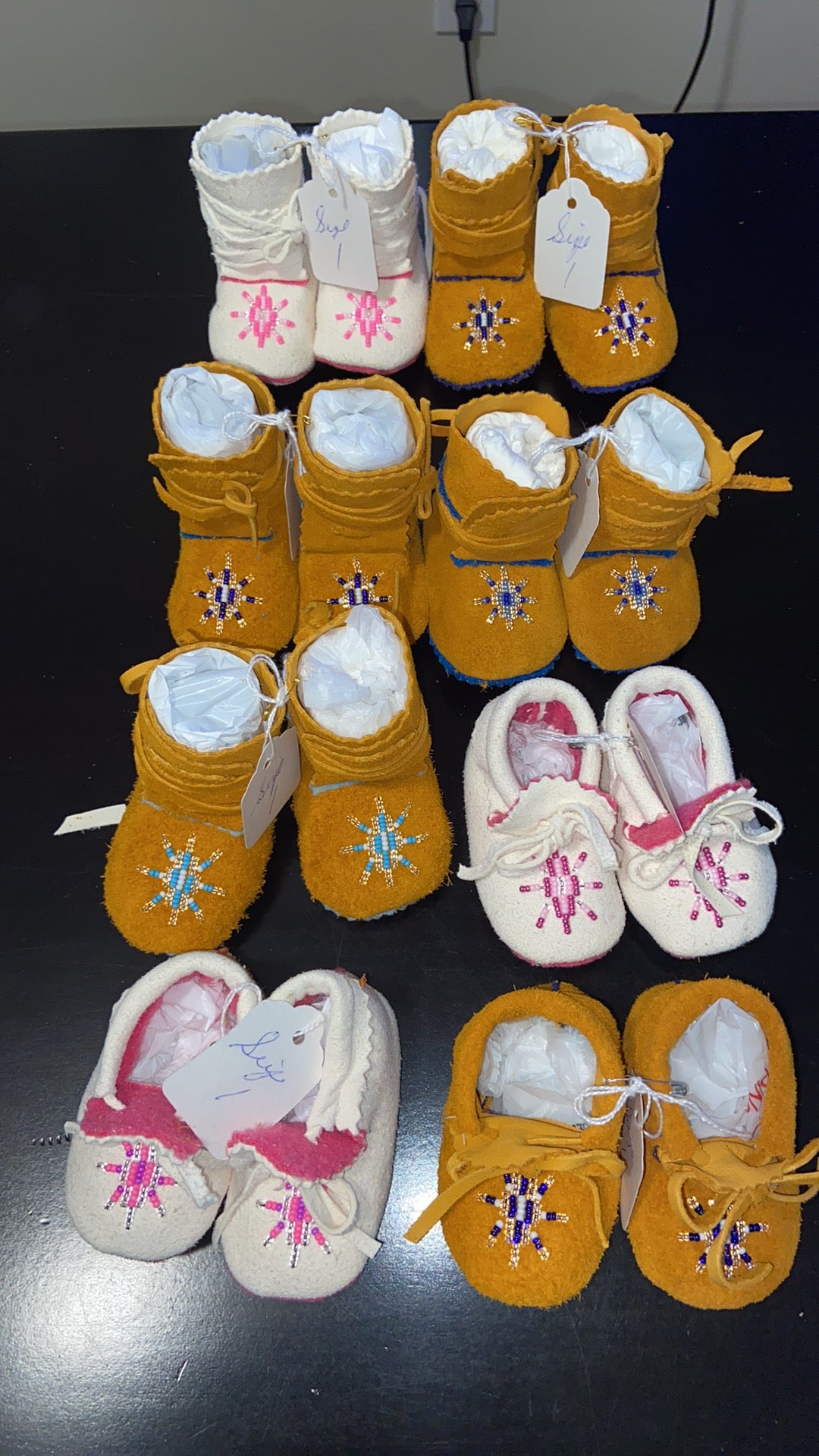 Mocassins pour nouveau-nés