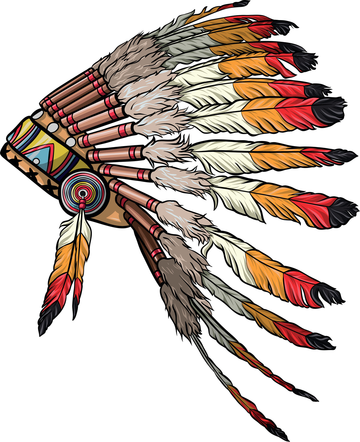 Chief Headdress Hoodie