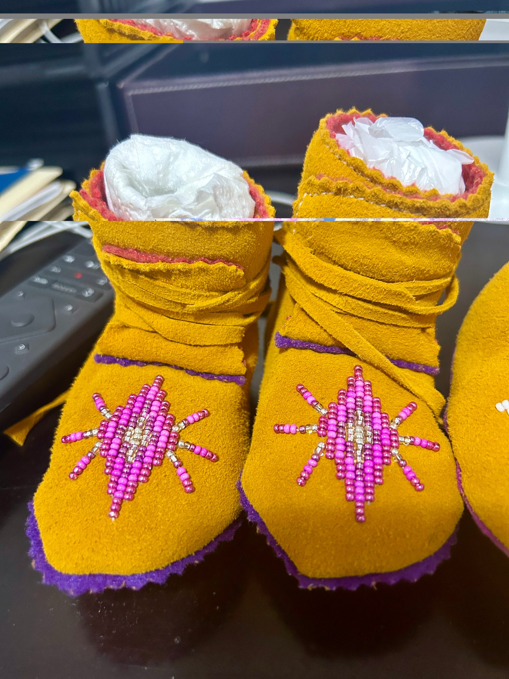 Baby Moccasin Shoes Boots – TheCreeWomanInCanada
