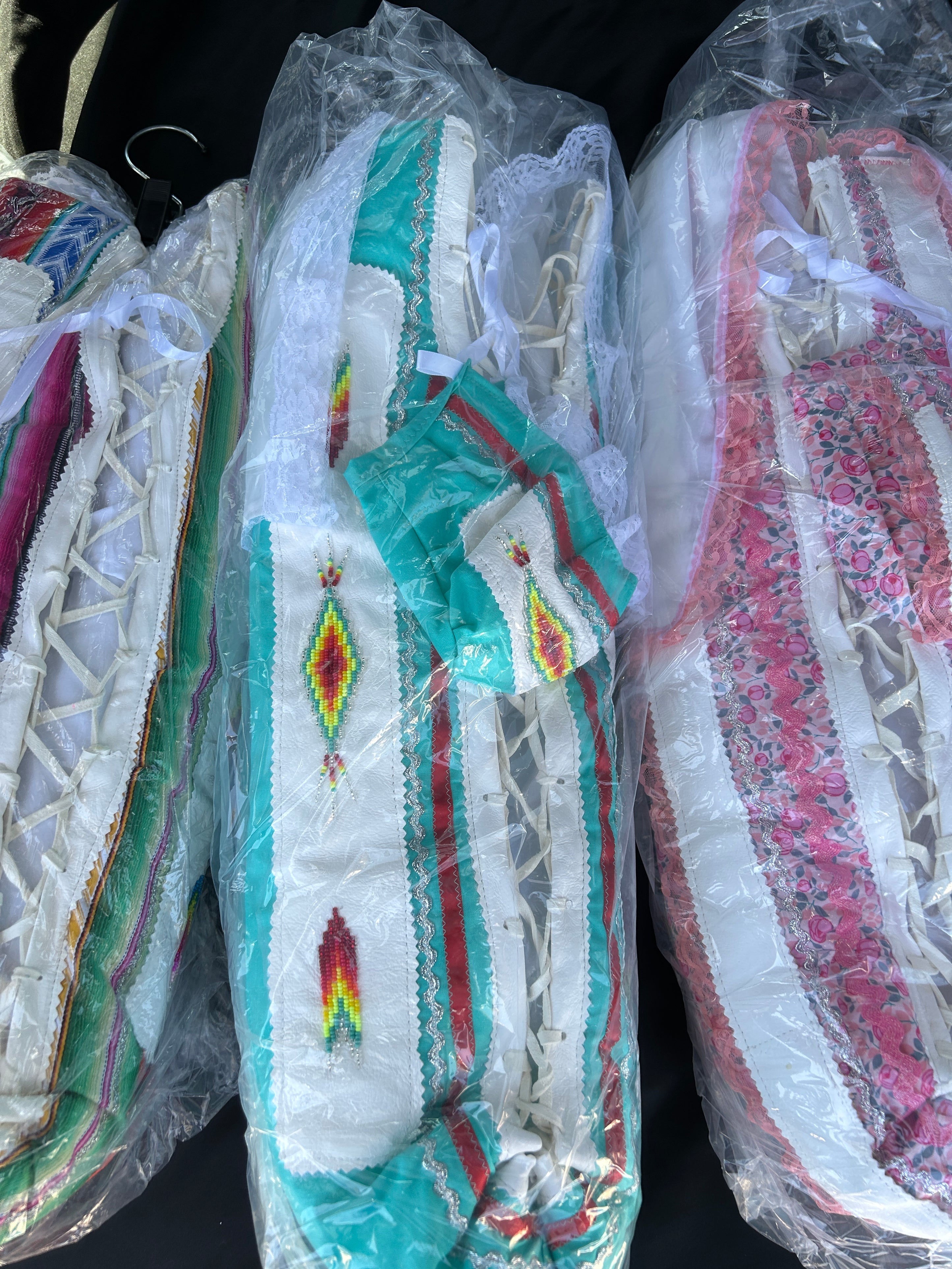 Handmade Beaded Baby Moss Bag TheCreeWomanInCanada